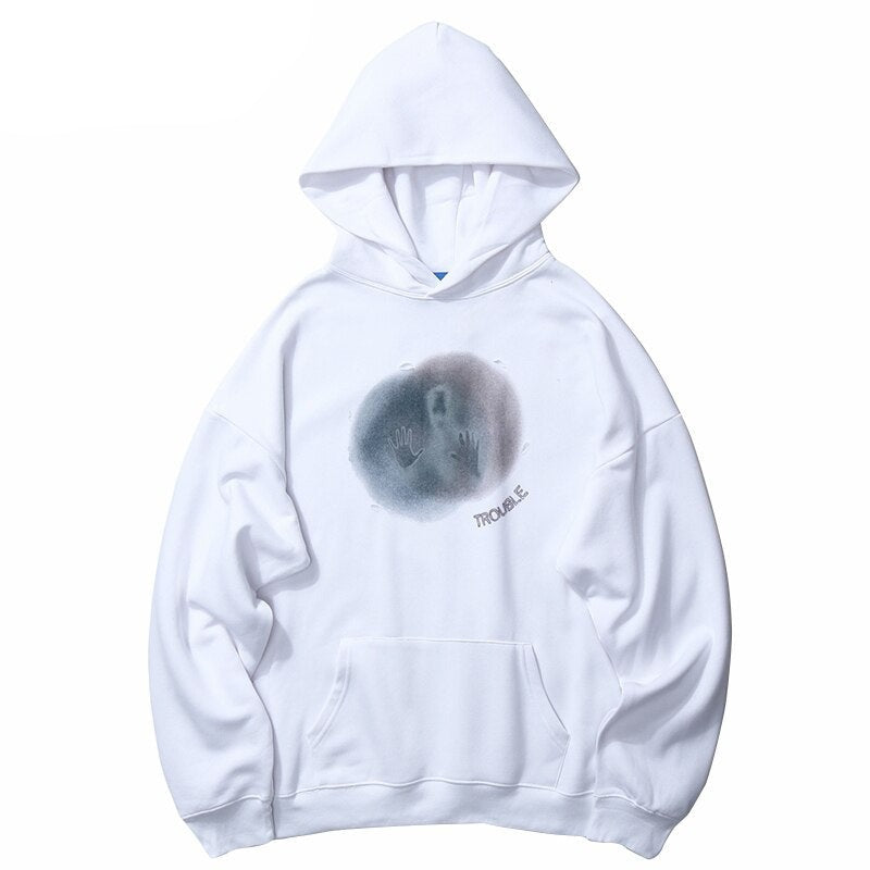 "Caught In The Mist" Unisex Men Women Streetwear Graphic Hoodie