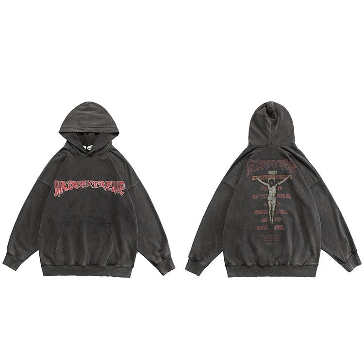 "The Fallen One" Unisex Men Women Streetwear Graphic Hoodie