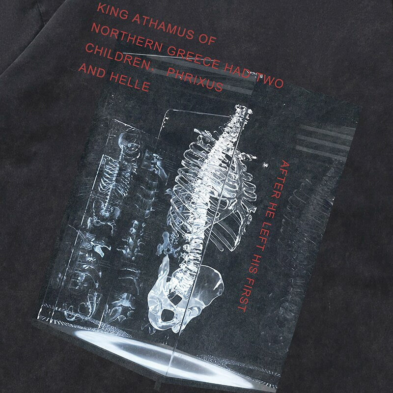 "Missing Pieces" Graphic Unisex Streetwear Vintage Women Men Y2K T-Shirt