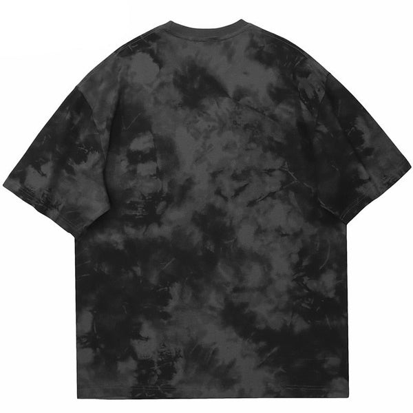 "Tie Dye" Graphic Unisex Streetwear Vintage Women Men Y2K T-Shirt