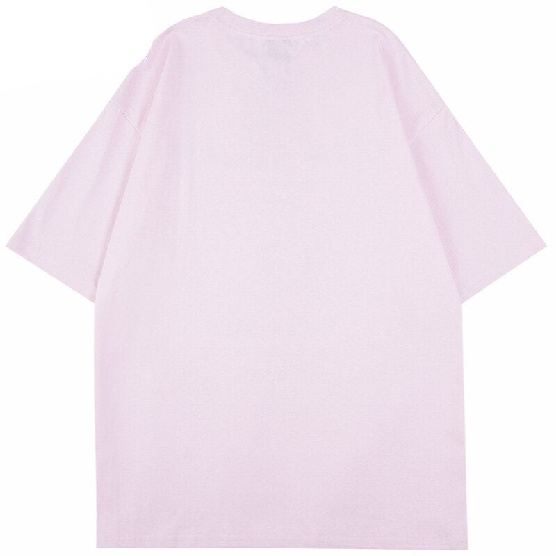 "Strawberry" Graphic Unisex Streetwear Vintage Women Men Y2K T-Shirt
