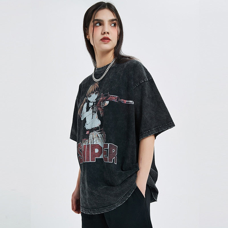 "Deep Cover" Unisex Streetwear Men Women Graphic T-Shirt