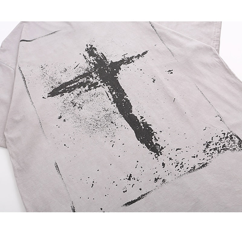 "Forbidden" Graphic Unisex Streetwear Women Men Y2K T-Shirt