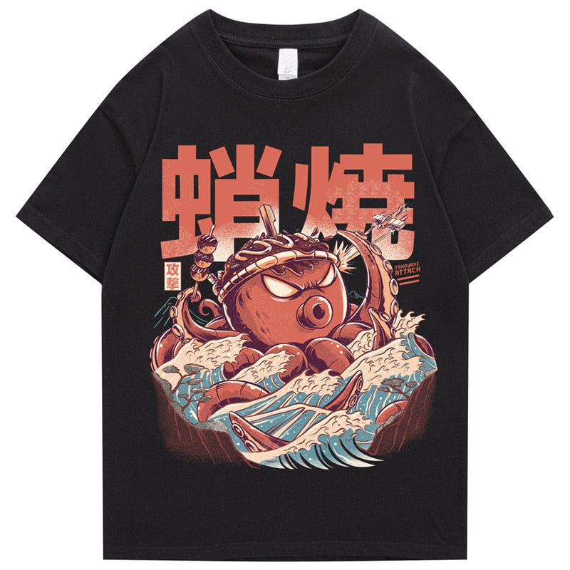 "Red Ties" Graphic Unisex Streetwear Vintage Women Men Y2K T-Shirt