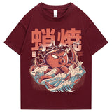 "Deep Diver" Unisex Men Women Streetwear Graphic T-Shirt