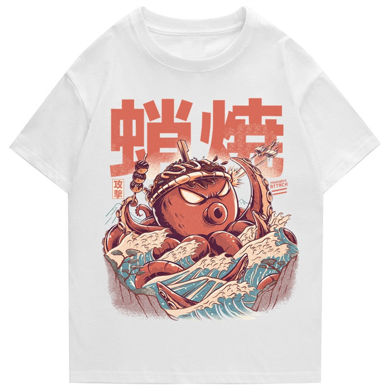 "Red Ties" Graphic Unisex Streetwear Vintage Women Men Y2K T-Shirt