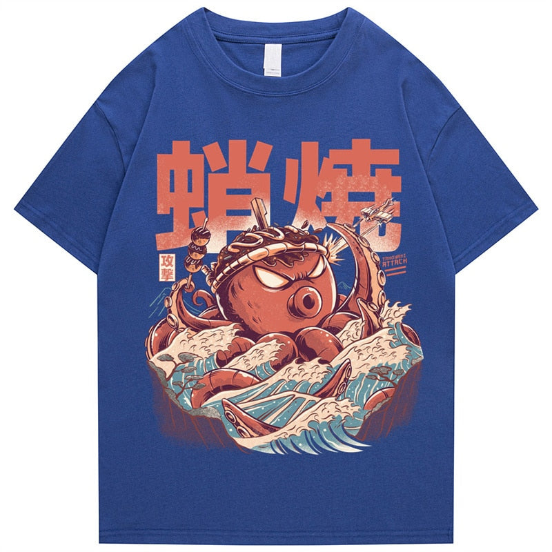 "Red Ties" Graphic Unisex Streetwear Vintage Women Men Y2K T-Shirt