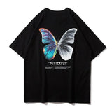 "Butterfly" Unisex Men Women Streetwear Graphic T-Shirt