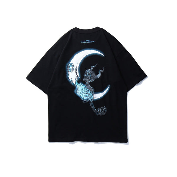 "Waves" Graphic Unisex Streetwear Vintage Women Men Y2K T-Shirt