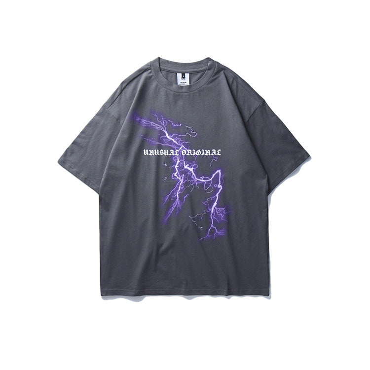 "Waves" Graphic Unisex Streetwear Vintage Women Men Y2K T-Shirt
