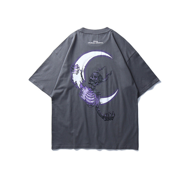 "Waves" Graphic Unisex Streetwear Vintage Women Men Y2K T-Shirt
