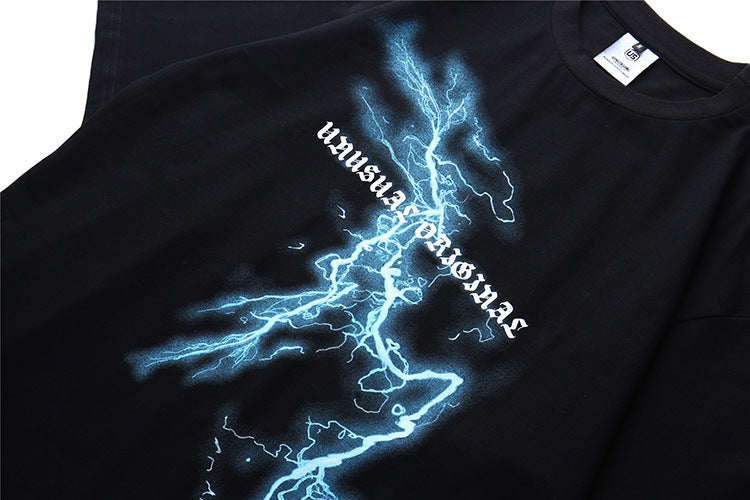 "Waves" Graphic Unisex Streetwear Vintage Women Men Y2K T-Shirt