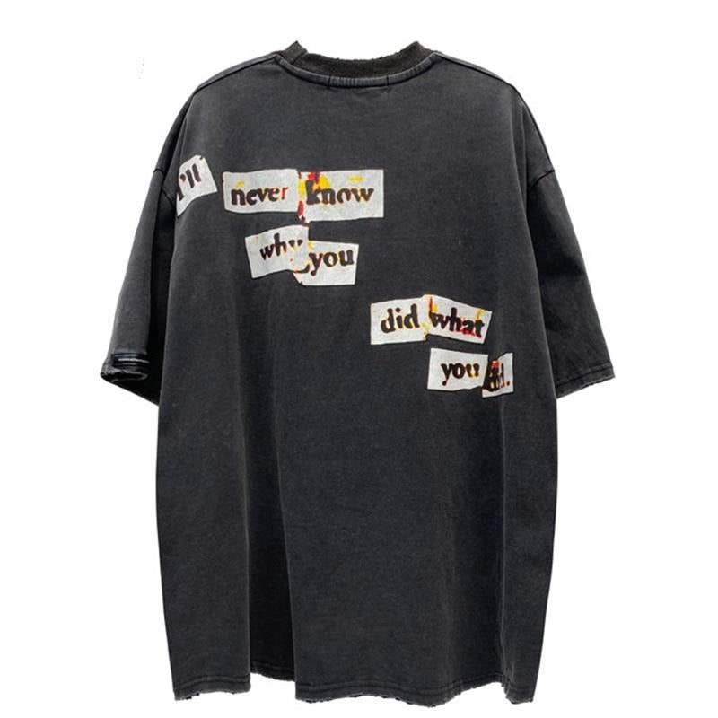 "Our Time" Graphic Unisex Streetwear Vintage Women Men Y2K T-Shirt