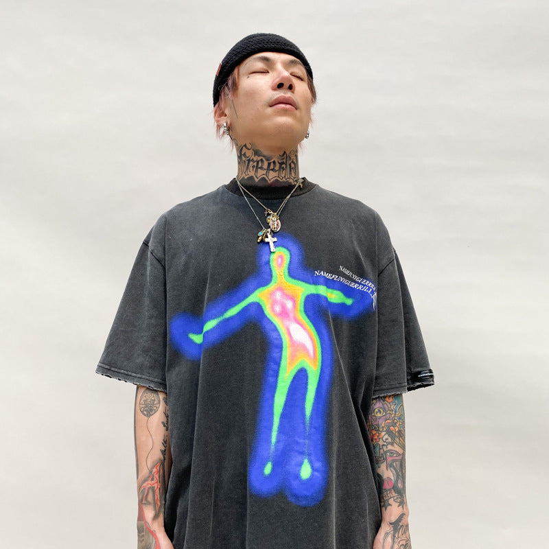 "Our Time" Graphic Unisex Streetwear Vintage Women Men Y2K T-Shirt