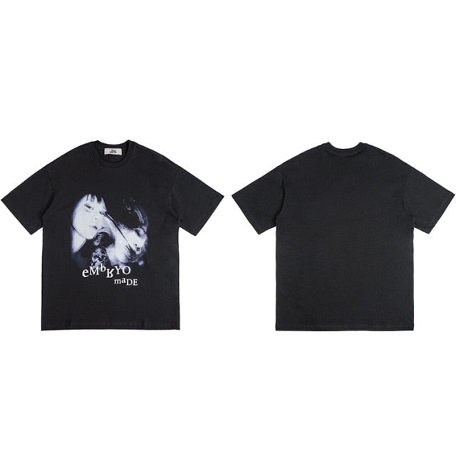 "Two of Us" Graphic Unisex Streetwear Vintage Women Men Y2K T-Shirt