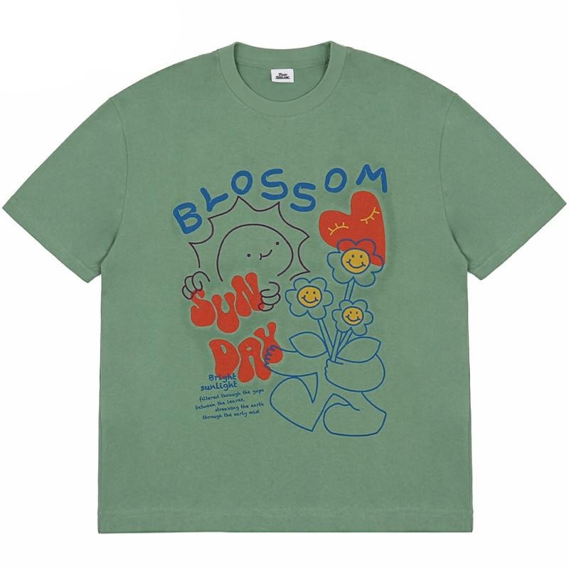 "Blossom" Unisex Men Women Streetwear Graphic T-Shirt