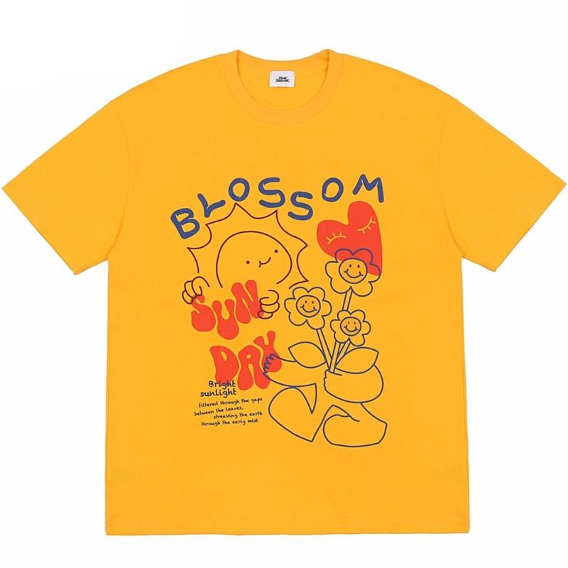 "Blossom" Unisex Men Women Streetwear Graphic T-Shirt