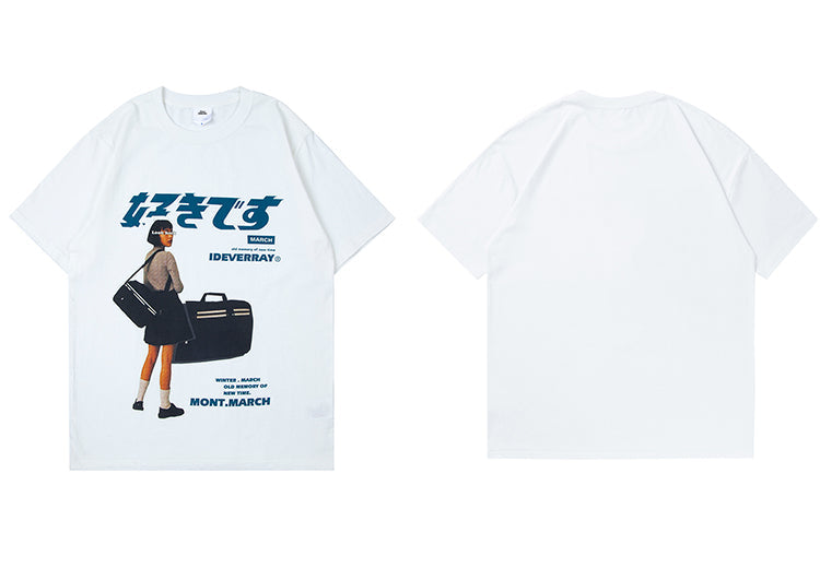 "Tokyo Drift" Graphic Unisex Streetwear Vintage Women Men Y2K T-Shirt