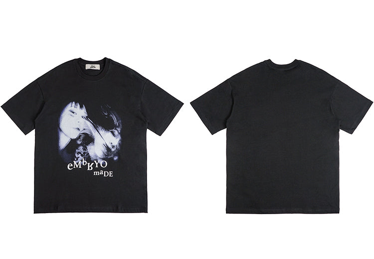 "Two of Us" Graphic Unisex Streetwear Vintage Women Men Y2K T-Shirt