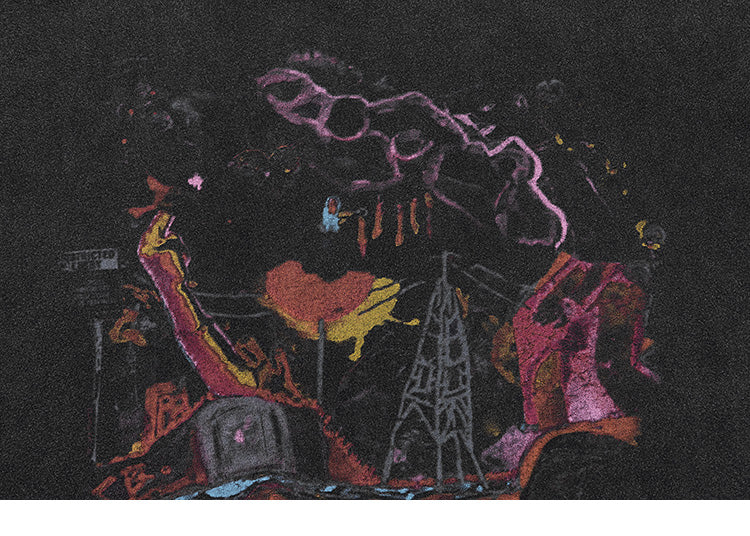 "Wonderland" Graphic Unisex Streetwear Vintage Women Men Y2K T-Shirt