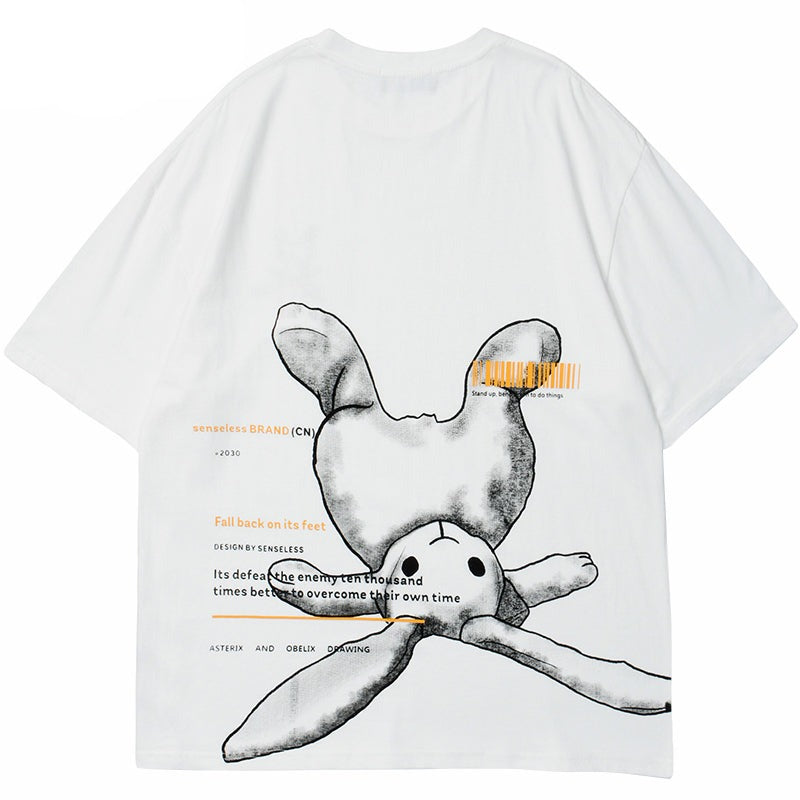 "Hanging Down" Unisex Men Women Streetwear Graphic T-Shirt