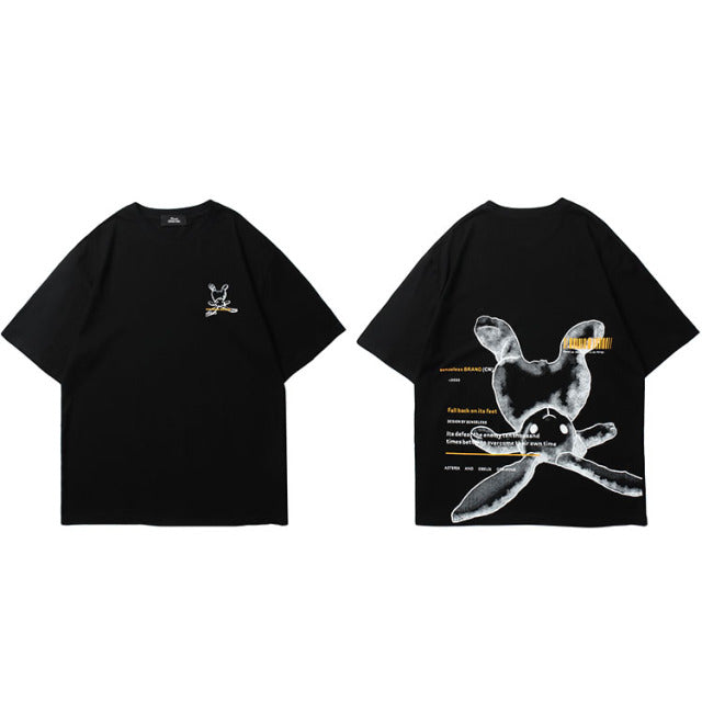 "Hanging Down" Unisex Men Women Streetwear Graphic T-Shirt