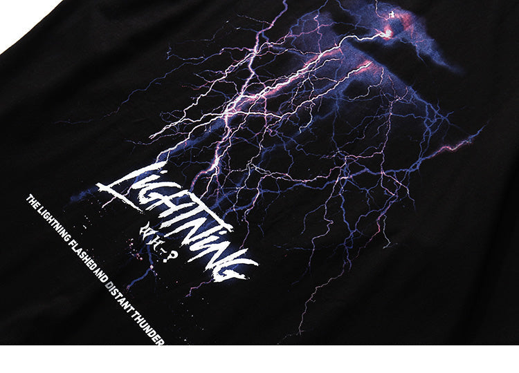 "Lighting Memories" Graphic Unisex Streetwear Vintage Women Men Y2K T-Shirt