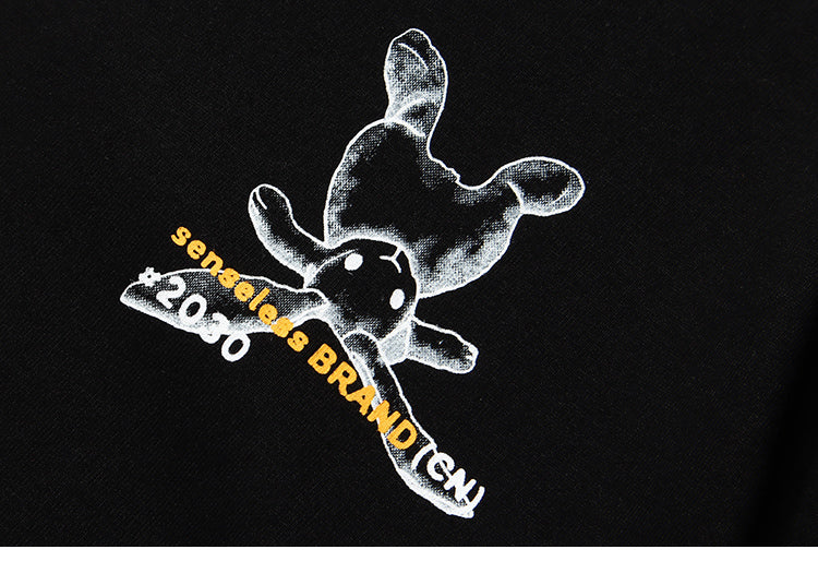 "Hanging Down" Unisex Men Women Streetwear Graphic T-Shirt